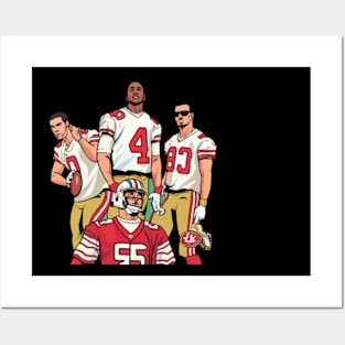 Bang Bang 49 ers gang ,49; ers footbal funny cute  victor design Posters and Art